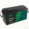 Batteria 12V 200Ah LiFePO4 2000 cicli