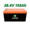 Batterie de voiturette de golf LiFePO4 Huda 38,4 V 105 Ah, batterie lithium fer phosphate pour voiturettes de golf et véhicules de tourisme