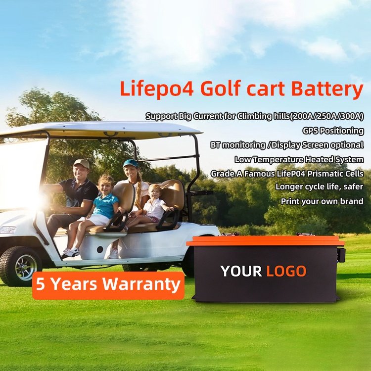 Batteria per carrello da golf Lifepo4