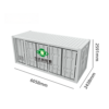 Huda 1MWh containerized energy storage system working principle diagram